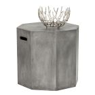 Sunpan Outdoor Ollo End Table in Grey