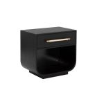 Sunpan Tarrant Nightstand in Black