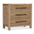 Hooker Furniture Vineyard Row Three-Drawer Nightstand in Sonoma