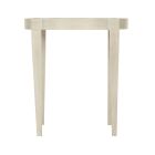 Bernhardt Furniture East Hampton Side Table in Cerused Linen