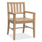 Hooker Furniture Driftwood Splatback Arm Chair
