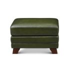 Hydeline Montfrey Ottoman in Forrest Green