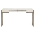 Bernhardt Furniture Foundations Console Table in Light Shale & Linen
