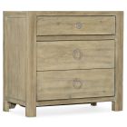 Hooker Furniture Surfrider Three-Drawer Nightstand in Driftwood