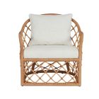 Universal Furniture Getaway Miramar Accent Chair in Natural Rattan