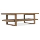 Hooker Furniture Sonnet Rectangle Cocktail Table in Wren