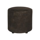 Bernhardt Furniture Pisa Leather Ottoman in Brown