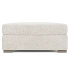 Bernhardt Furniture Helena Fabric Ottoman in Portobello