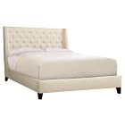 Bernhardt Furniture Maxime Fabric Shelter Bed Express Ship in Espresso
