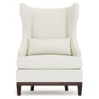 Bernhardt Furniture Pascal Leather Chair in White
