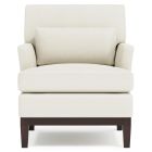 Bernhardt Furniture Cumberland Leather Chair in Mocha