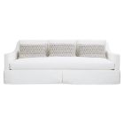 Bernhardt Furniture Albion Fabric Sofa in White