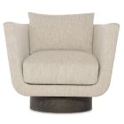Bernhardt Furniture Gemma Fabric Swivel Chair in Portobello