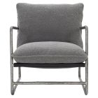 Bernhardt Furniture Spencer Fabric Chair in Gray