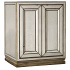 Hooker Furniture Sanctuary Two-Door Mirrored Nightstand in Visage
