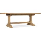 Hooker Furniture Driftwood Rectangle Dining Table with Two 20-inch Leaves