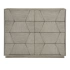 Bernhardt Furniture Linea Eight Drawer Dresser in Cerused Greige