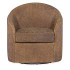Hooker Furniture Remi Swivel Chair in Brown