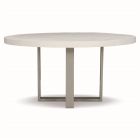 Bernhardt Furniture Logan Sqaure Merrion Dining Table in Bone