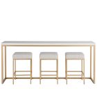 Universal Furniture Miranda Kerr Love Joy Bliss Console Table in Two Tone