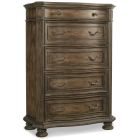Hooker Furniture Rhapsody Five Drawer Chest in Walnut