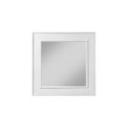 Universal Furniture Modern Farmhouse Square Mirror in Buttermilk