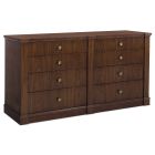 Hooker Furniture Archives Eight-Drawer Dresser in Classic Walnut