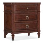 Hooker Furniture Charleston Three-Drawer Nightstand