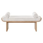 Universal Furniture Nomad Sischo Bench in Oak