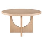 Universal Furniture Nomad Callon Round Dining Table in Oak