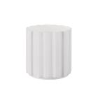 Universal Furniture Coastal Living Outdoor Edisto Side Table in Abaco White