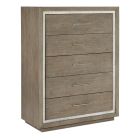 Hooker Furniture Serenity Five Drawer Chest in Malibu