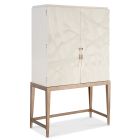 Hooker Furniture Melange Dream Weaver Bar Cabinet in White