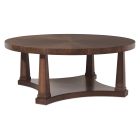 Hooker Furniture Archives Round Cocktail Table in Classic Walnut