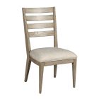 American Drew West Fork Brinkley Side Chair in Aged Taupe