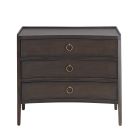 Crestview Franklin Three-Drawer Chest Brown