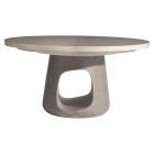 Bernhardt Furniture Sereno Round Dining Table in Lutra/Sasso
