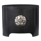 Bernhardt Furniture Silhouette Nightstand in Onyx