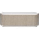 Bernhardt Furniture Solaria Cocktail Table in Dune/Fossil