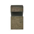 Universal Furniture Sable & Dessert Pyrite Side Table in Bronze