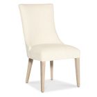 Hooker Furniture Westwood Upholstered Host Chair in Polished Limestone