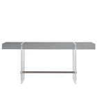 Universal Furniture Weekender Vineyard Haven Console in Blue Seagrass