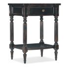 Hooker Furniture Charleston One-Drawer Telephone Table in Black Cherry