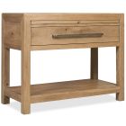 Hooker Furniture Driftwood One-Drawer Nightstand with Stone