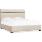 Hooker Furniture Eleana Upholstered Panel Bed in Light Caramel