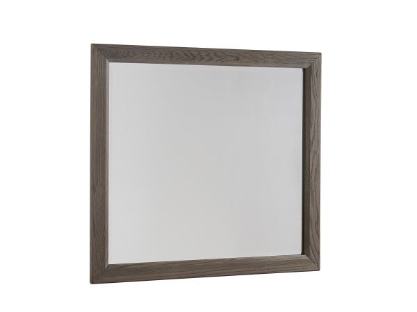 Vaughan Bassett Fundamentals Landscape Mirror in Grey 