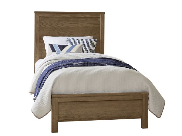 Vaughan Bassett Fundamentals Twin Bed in Natural 