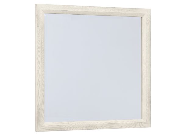 Artisan & Post Custom Express Landscape Mirror in Weathered White 