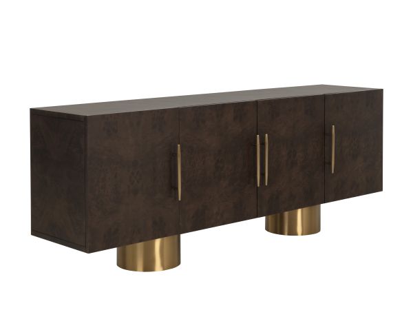 Sunpan Kresteven Sideboard in Gold