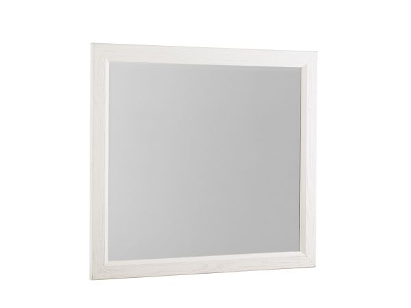Vaughan Bassett Fundamentals Landscape Mirror in White 